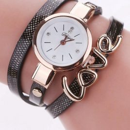 New Cute “LOVE” Leather Bracelet Wristwatch – #FreeShipping While Supplies Last!